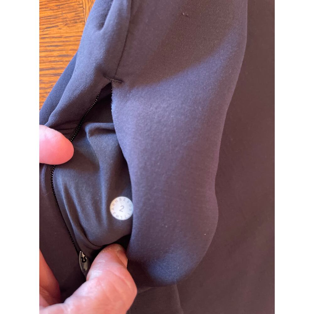 Lululemon Smooth Spacer Hoodie Emboss Black size 2 - Picture 5 of 7